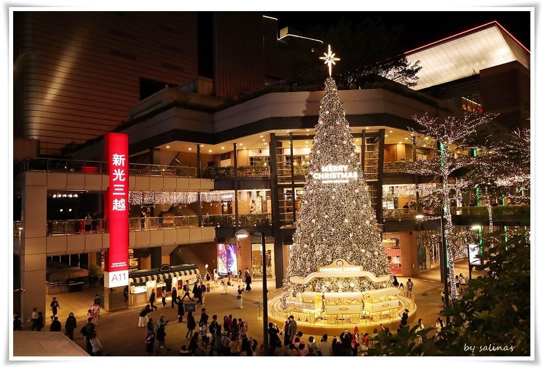 2025新光三越幸福列車耶誕樹